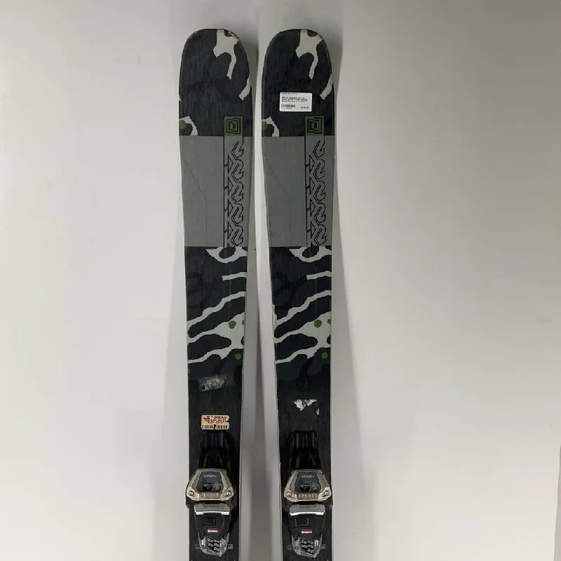 Skis with smooth edges-2024 K2 Mindbender 99 Ti w/ Marker Griffon 13 Demo Bindings