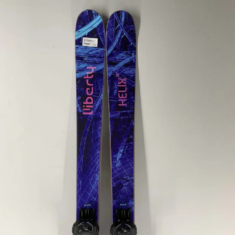 Top skis for icy trails-2024 Liberty Helix 88 w/ Tyrolia Attack 11 Demo Bindings