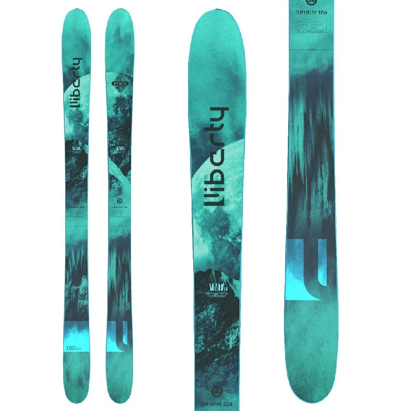 Skis with strong edges-2024 Liberty Origin 106