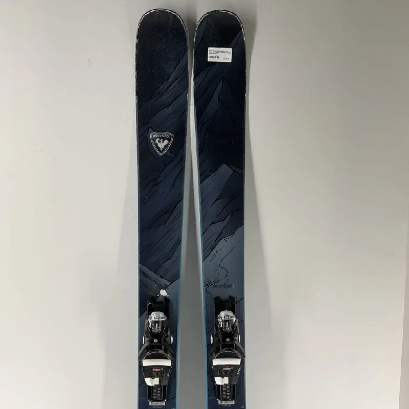 High-performance skis for teens-2024 Rossignol Blackops 98 w/ Look NX 12 Binding