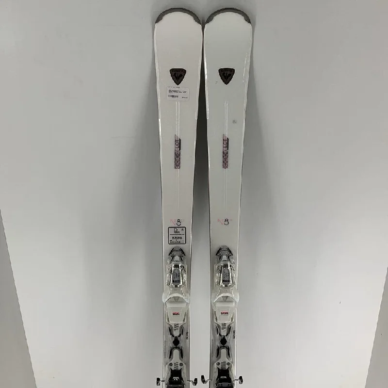 Lightweight skis for teens-2024 Rossignol Nova 8 w/ Look Xpress 11 Binding