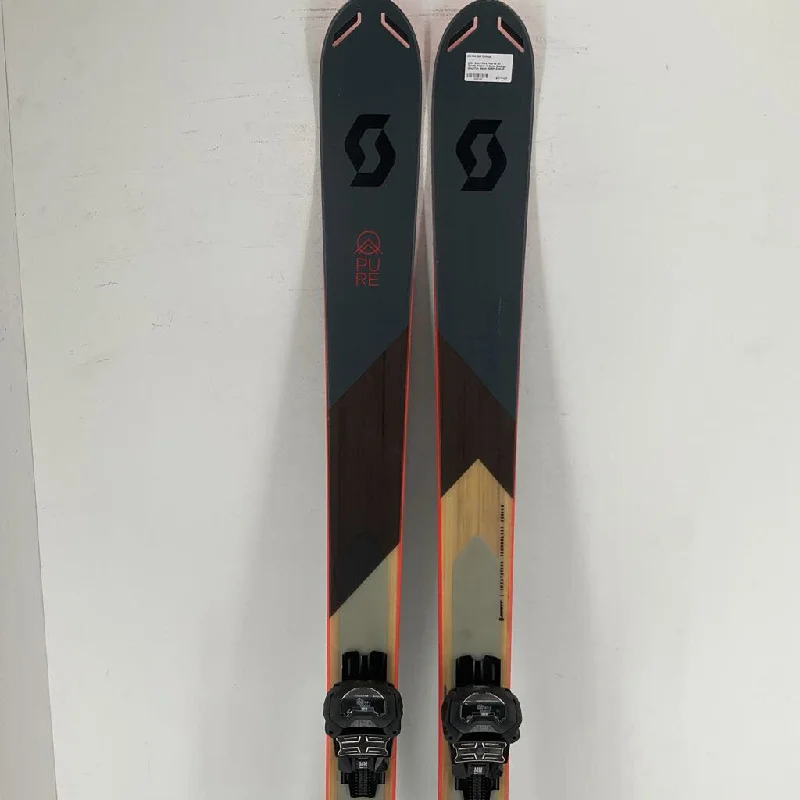 Top skis for powder trails-2024 Scott Pure Free 90 w/ Tyrolia Attack 14 Demo Bindings