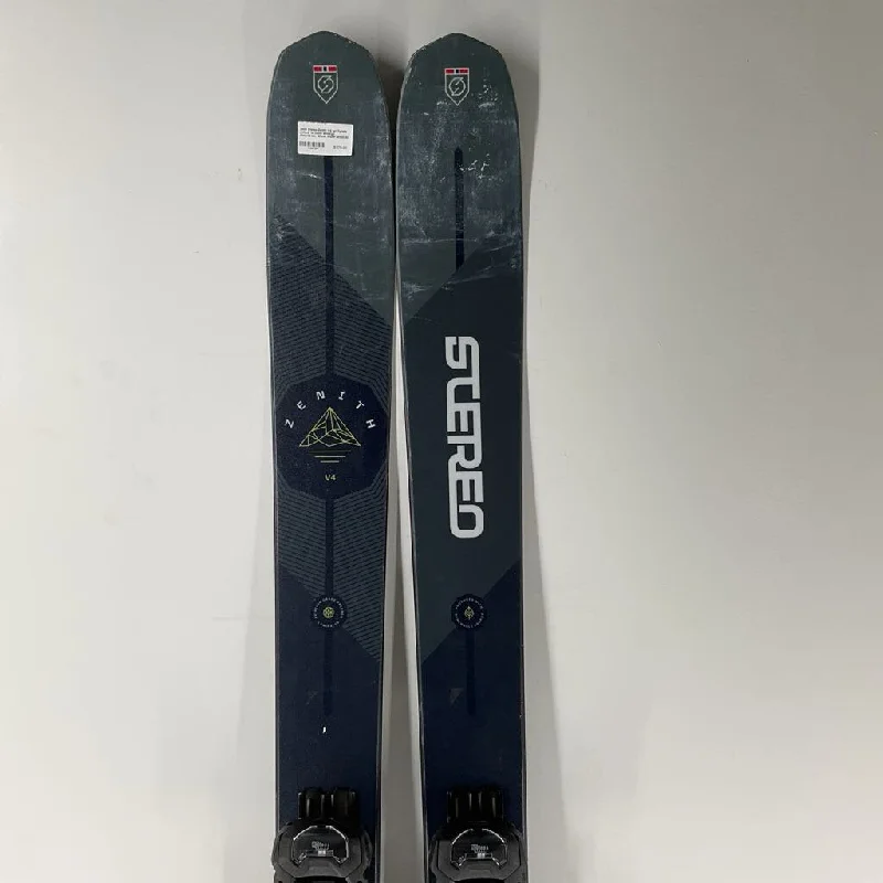 Durable skis for seniors-2024 Stereo Zenith V4 w/ Tyrolia Attack 14 Demo Bindings