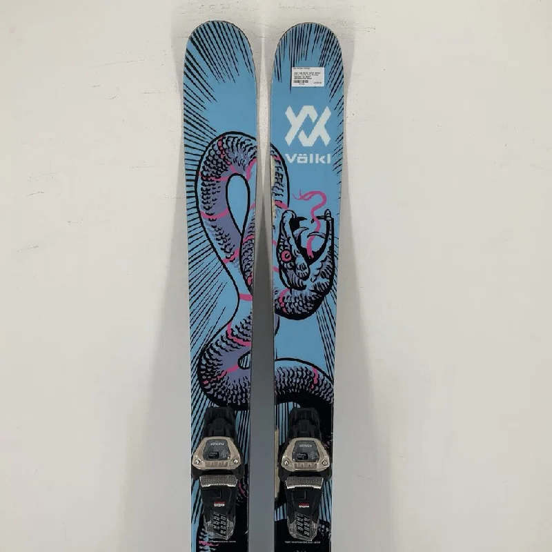 Lightweight skis for racing-2024 Volkl Revolt 104 w/ Marker Griffon TCX 13 Demo Bindings *Epoxied Top Sheet*