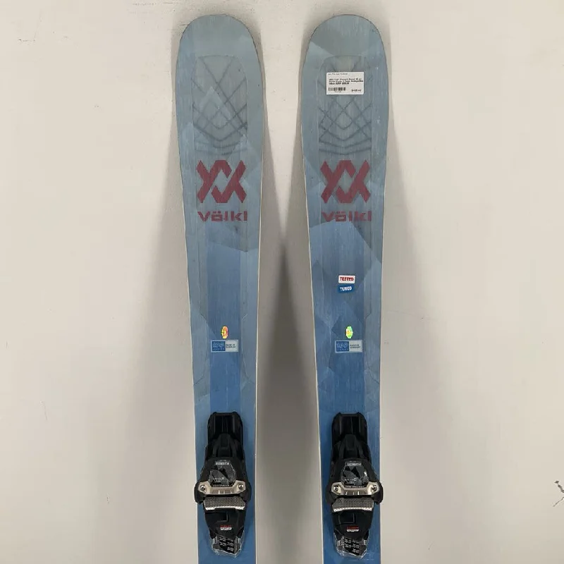 High-performance skis for seniors-2024 Volkl Women's Secret 96 w/ Marker Squire 11 Demo Bindings