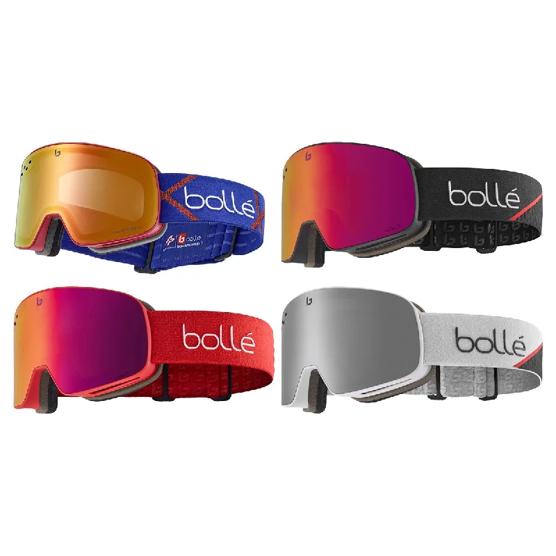 Goggles with quilted lenses-Bolle Nevada Ski Goggles