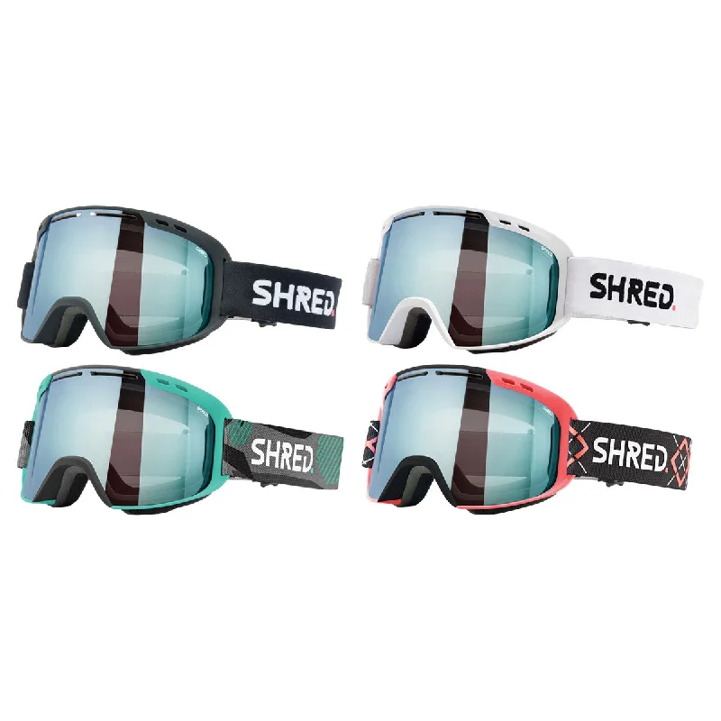 Goggles with emerald hues-Shred Amazify Ski Goggles