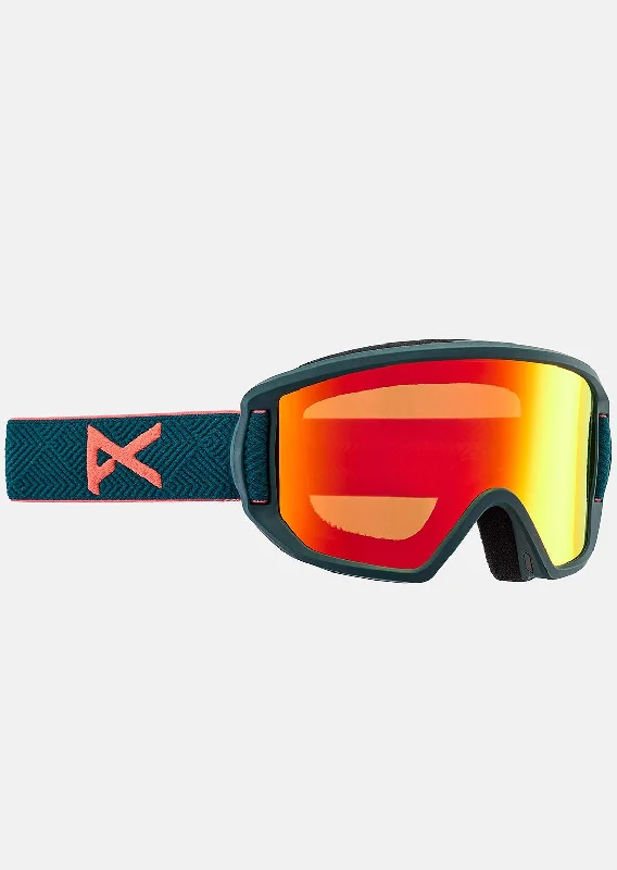 Goggles with sun-proof lenses-Anon Junior Relapse Goggles + MFI Face Mask