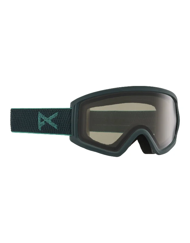 Goggles with tall straps-Anon Tracker Junior Low Bridge Fit Ski Goggles