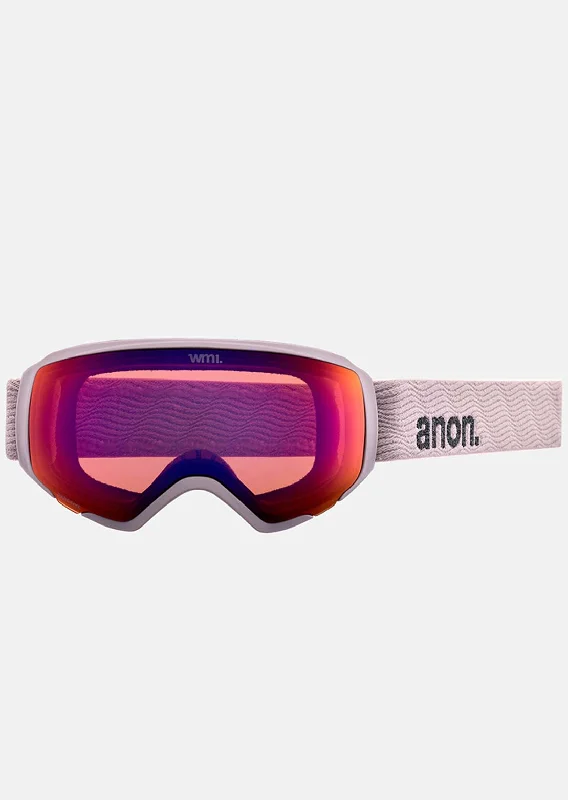 Goggles for meadow slopes-Anon Women's WM1 Goggles + Bonus Lens + MFI Face Mask