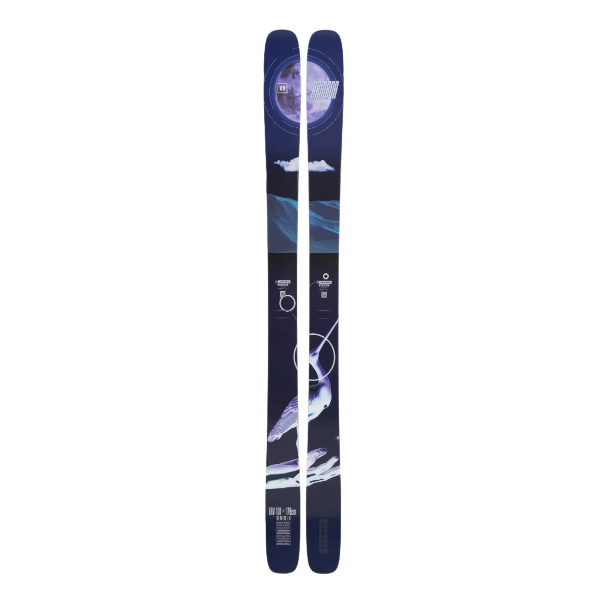 Lightweight skis for kids-Armada ARV 100 Ski 2025