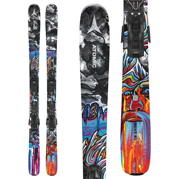 Best skis for off-piste-Atomic Bent 85 R Skis 2025 (Bindings Included)