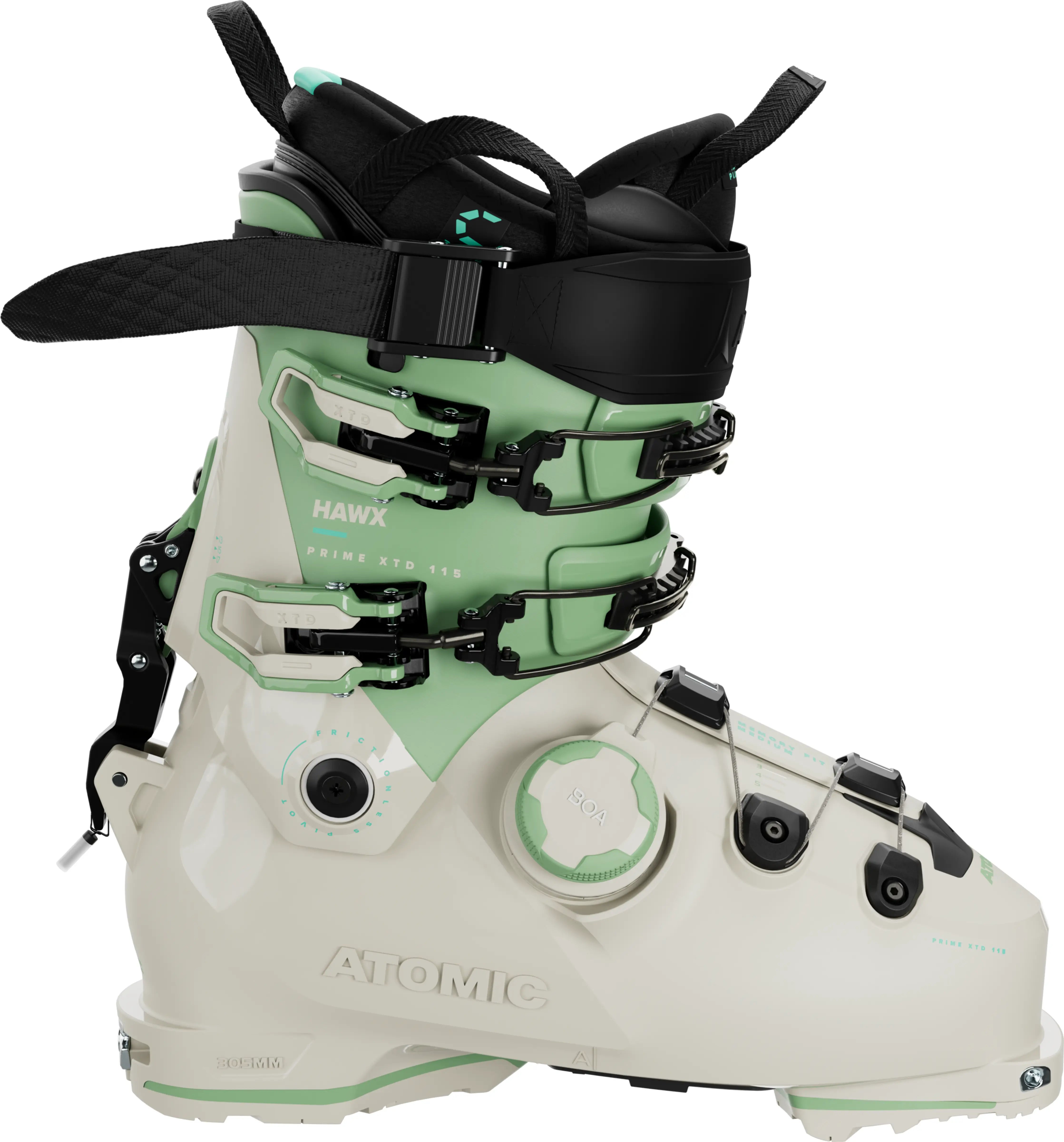 Ski boots for tall skiers-Atomic Hawx Prime XTD 115 BOA GW Women's Ski Boot 2025