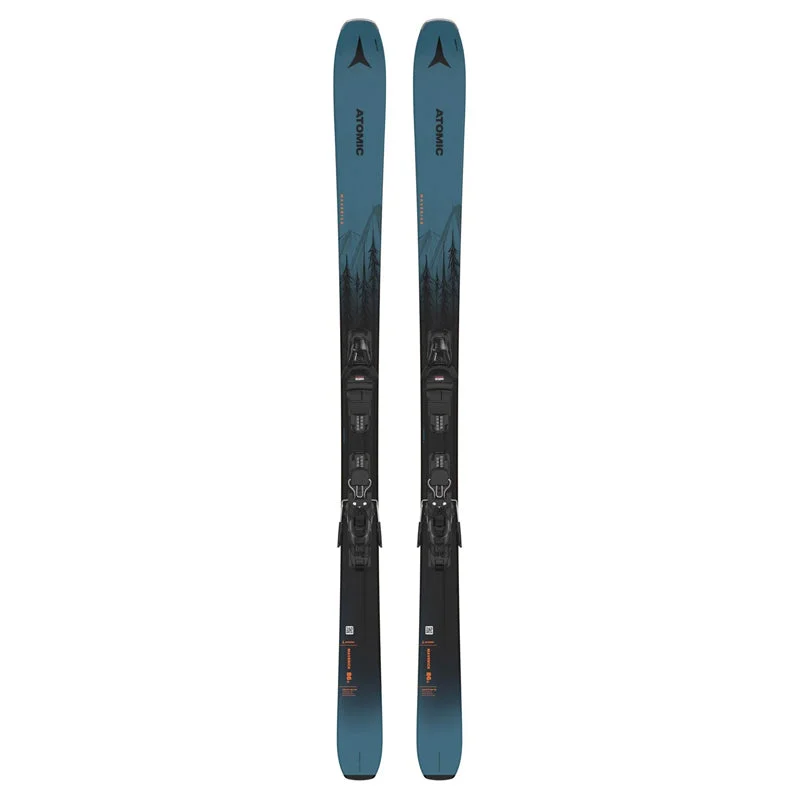 Durable skis for experts-Atomic Maverick 86 C + M10 Skis 2024