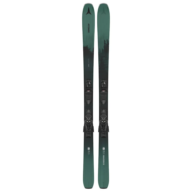 Durable skis for seniors-Atomic Maverick 86 C + M10 Skis 2025