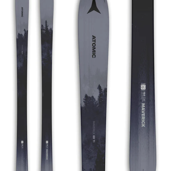 Skis for slushy slopes-Atomic Maverick 88 Ti Skis 2025