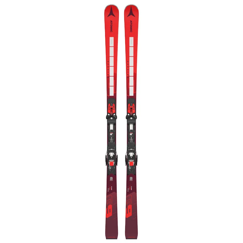 Affordable skis for seniors-Atomic Redster G9 RVSK S + X12 Skis