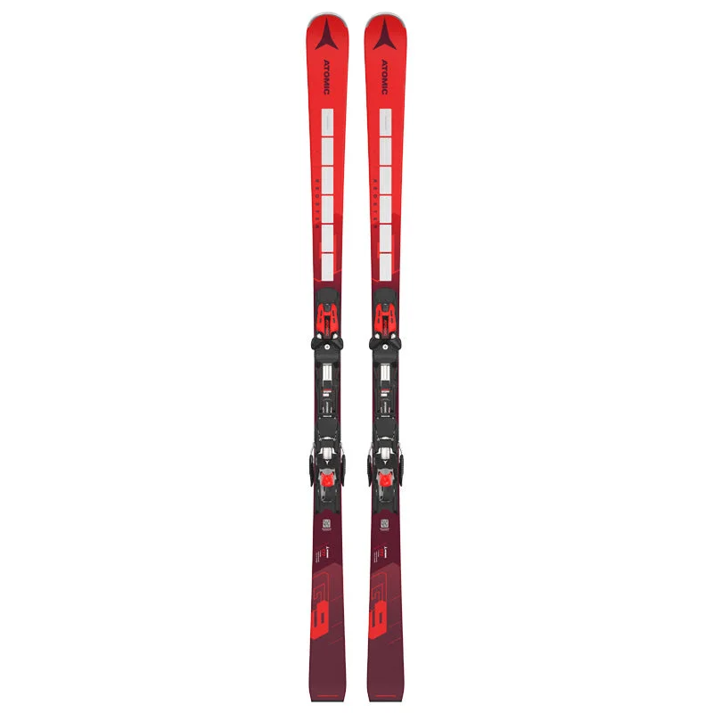 Skis for intermediate pros-Atomic Redster G9 RVSK + X12 Skis 2025