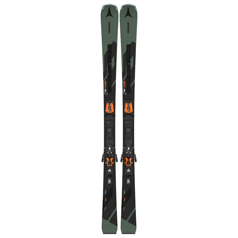 High-performance skis for kids-Atomic Redster Q 7.8 RVSK  + M12 Skis 2025