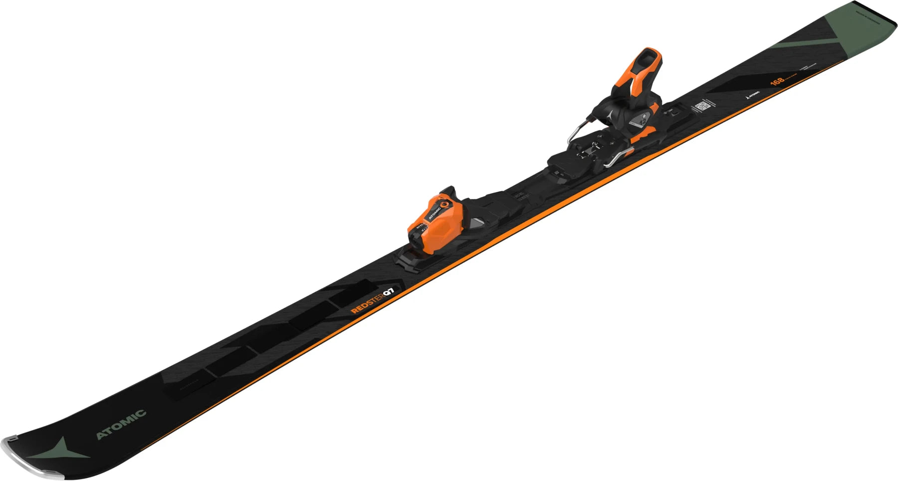 Skis for powder kids-Atomic Redster Q7 Revoshock C Skis 2025 (Bindings Included)