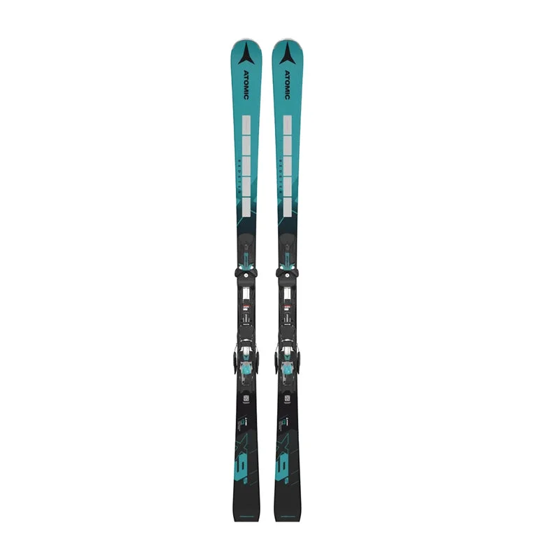 Skis for beginner women-Atomic Redster X9S RVSK S + X12 Skis 2024