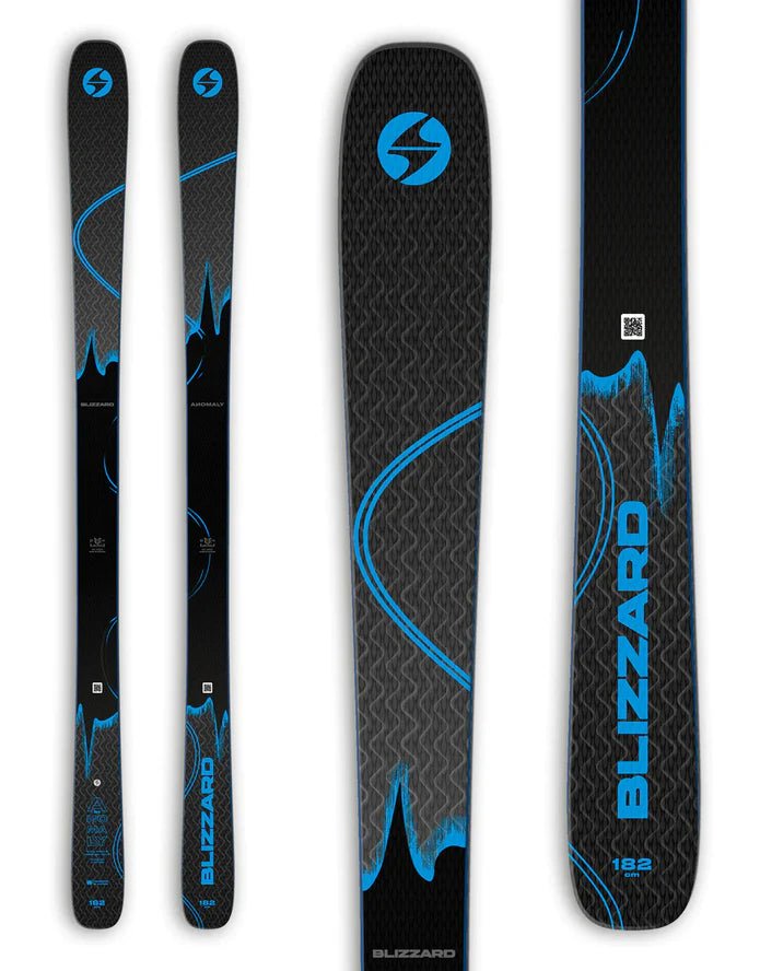 Durable skis for women-Blizzard Anomaly 84 Skis 2025