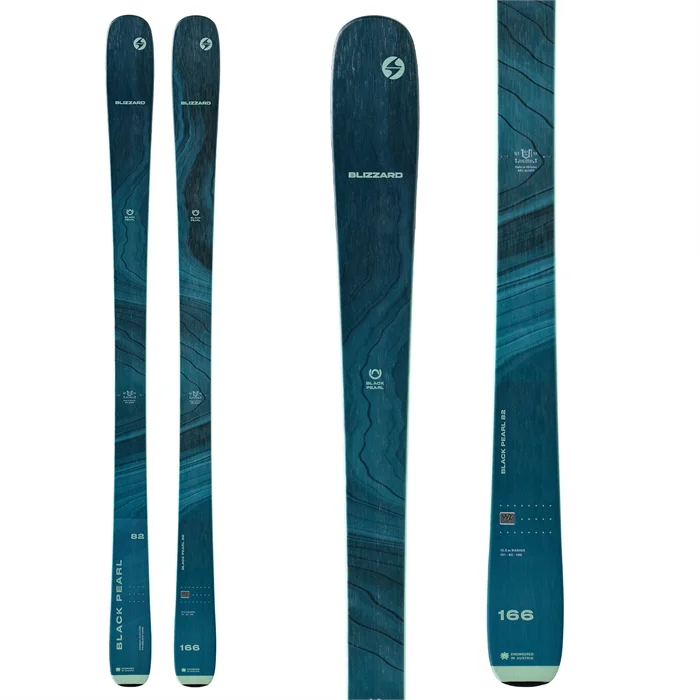 Skis for steep men-Blizzard Black Pearl 82 Skis 2024