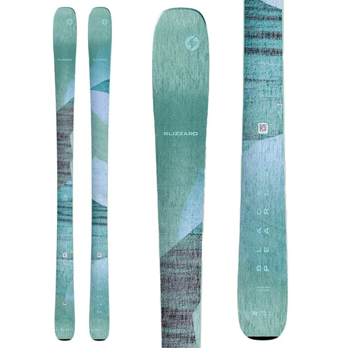 Best skis for carving slopes-Blizzard Black Pearl 84 Skis 2025