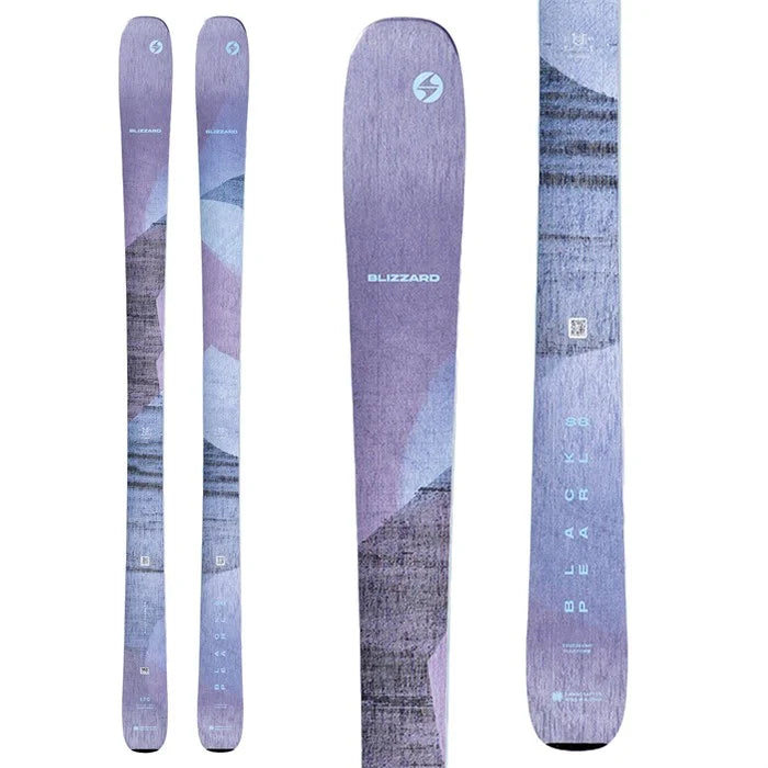 Best skis for tight descents-Blizzard Black Pearl 88 Skis 2025