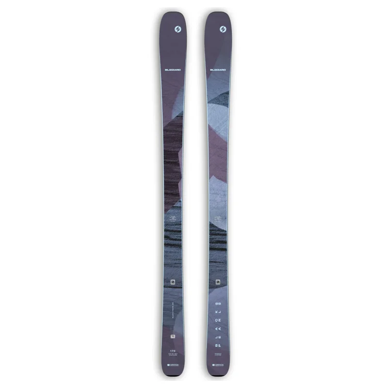 Skis for beginner women-Blizzard Black Pearl 88 Skis - Women's 2025