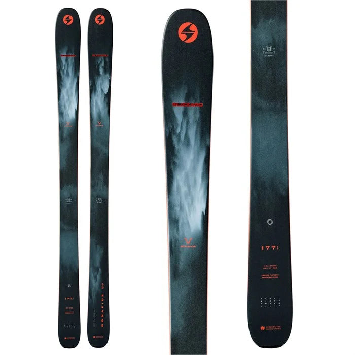 Skis for beginner women-Blizzard Bonafide 97 Skis 2024