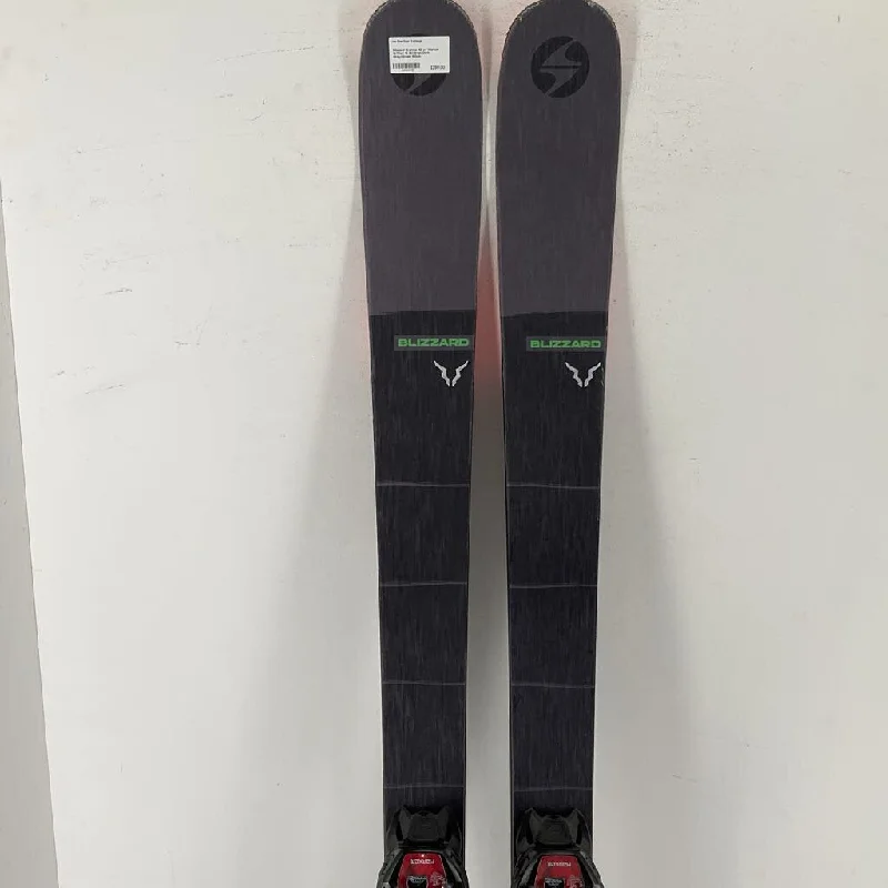 Affordable skis for kids-Blizzard Brahma 82 w/ Marker Griffon 13 Bindings