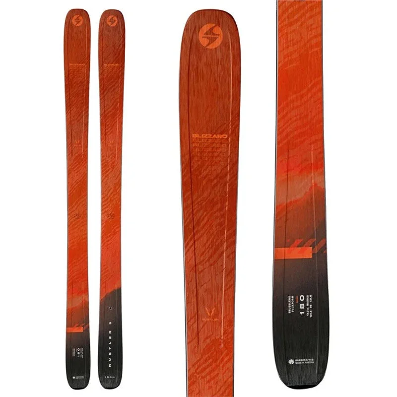 Skis for freestyle women-Blizzard Rustler 9 Skis 2025