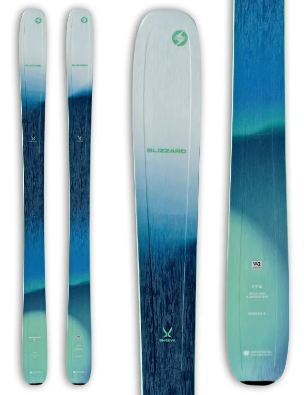 Skis with flexible edges-Blizzard Sheeva 9 Skis - Women's 2025