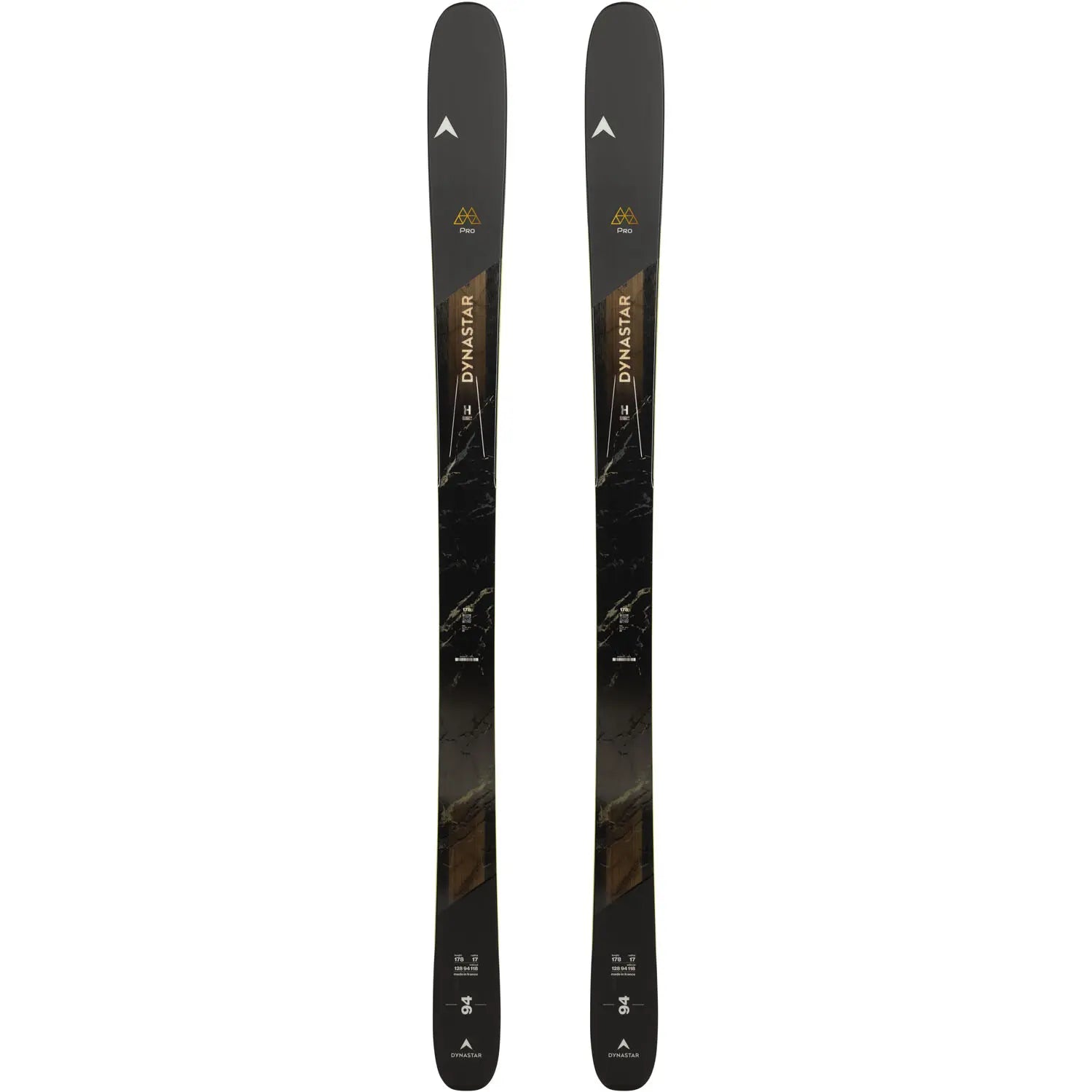 Skis with stable edges-Dynastar M-Pro 94 Ti Skis 2025