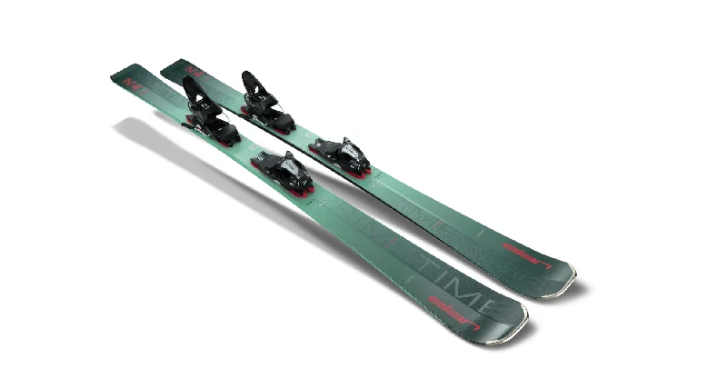 Skis with sleek bases-Elan Primetime N°4+ W Skis 2025 (Bindings Included)