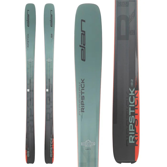 Affordable skis for teens-Elan Ripstick 88 Skis 2025