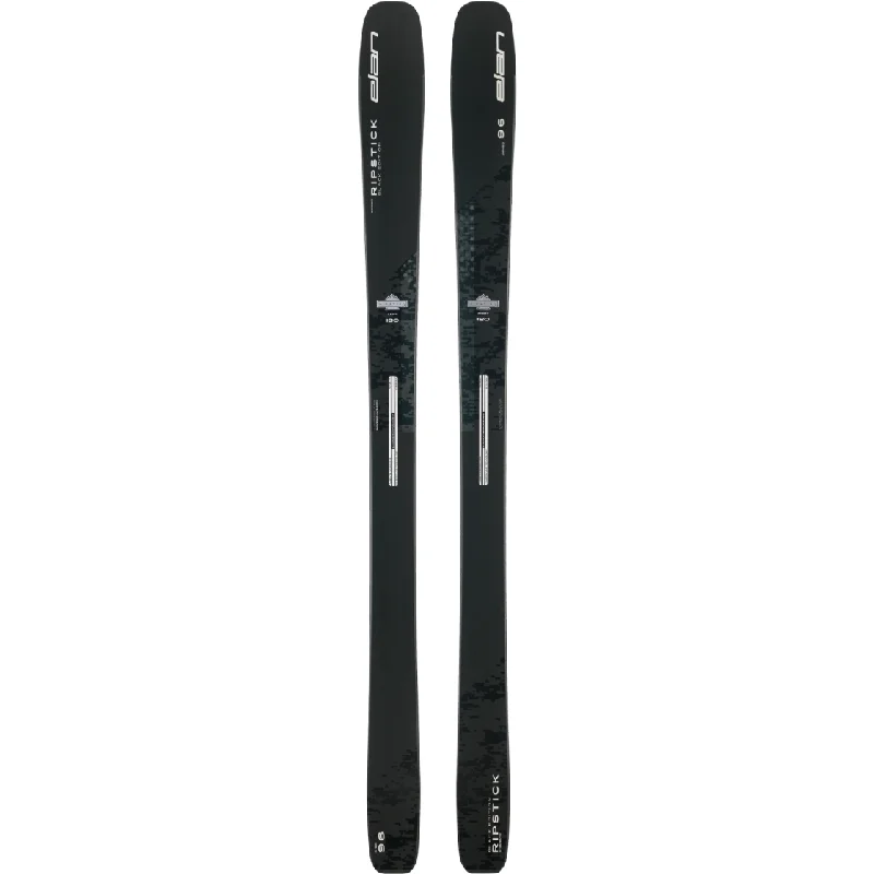 Skis for intermediate women-Elan Ripstick 96 Black Edition