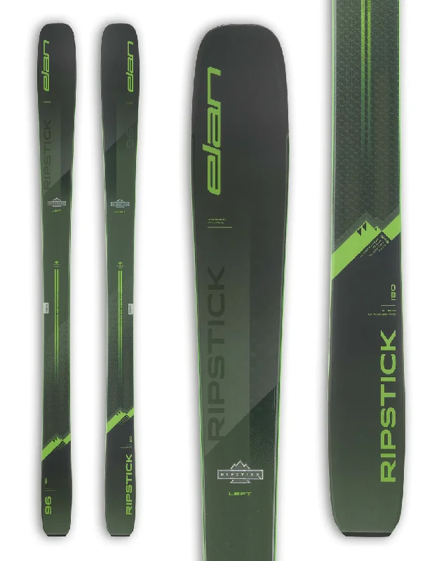 Skis for backcountry seniors-Elan Ripstick 96 Skis 2024