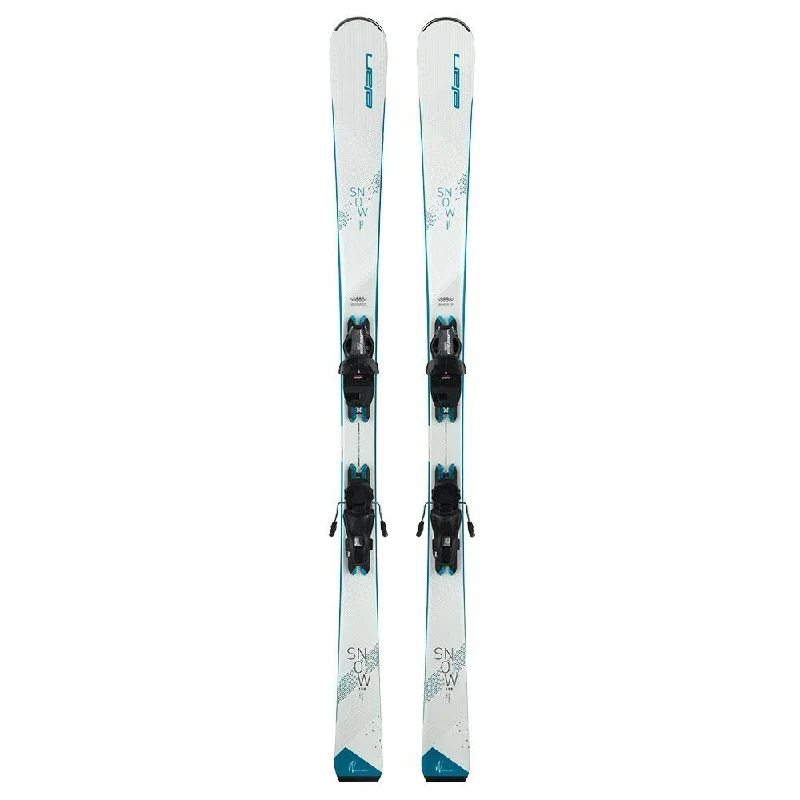 Durable skis for men-Elan Snow Skis + LS ELW 9.0 GW Bindings - Women's