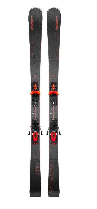 Affordable skis for men-Elan Wingman 76C C Ski + PS EL 10.0 GW Binding 2025