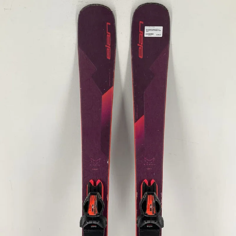 Durable skis for families-Elan Women's Wildcat 82C w/ Elan ELW 9 Demo Bindings