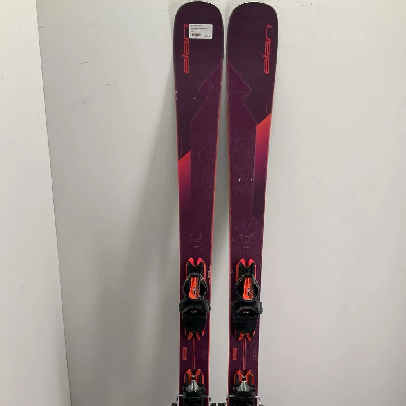 Skis with strong cores-Elan Women's Wildcat 82C w/ Elan ELW 9 Demo Bindings