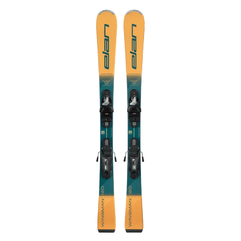 Skis with durable tips-Elan 2024 RC WINGMAN Junior Ski + EL 4.5 DB929222 Binding