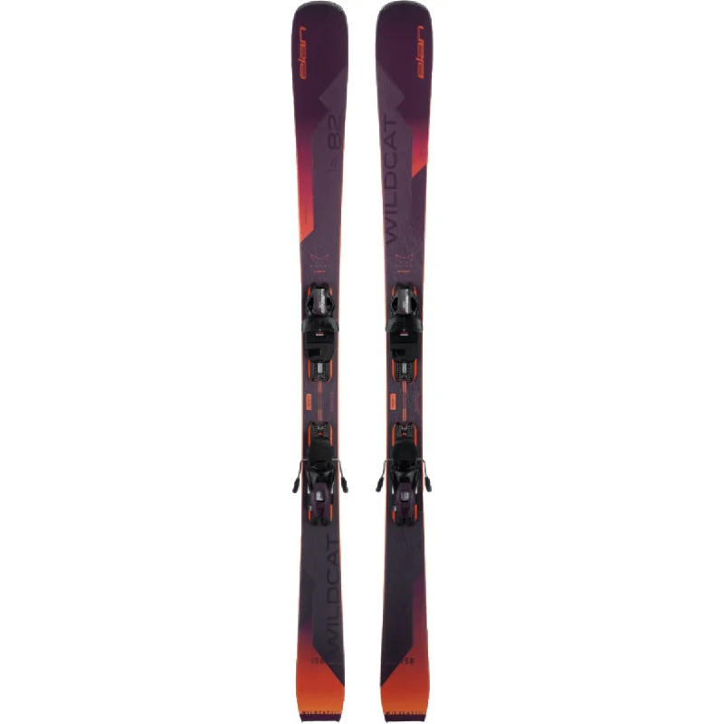 Skis with stable edges-Elan 2024 WILDCAT 82 C Ski + PS ELW 9.0 DB703220 Binding