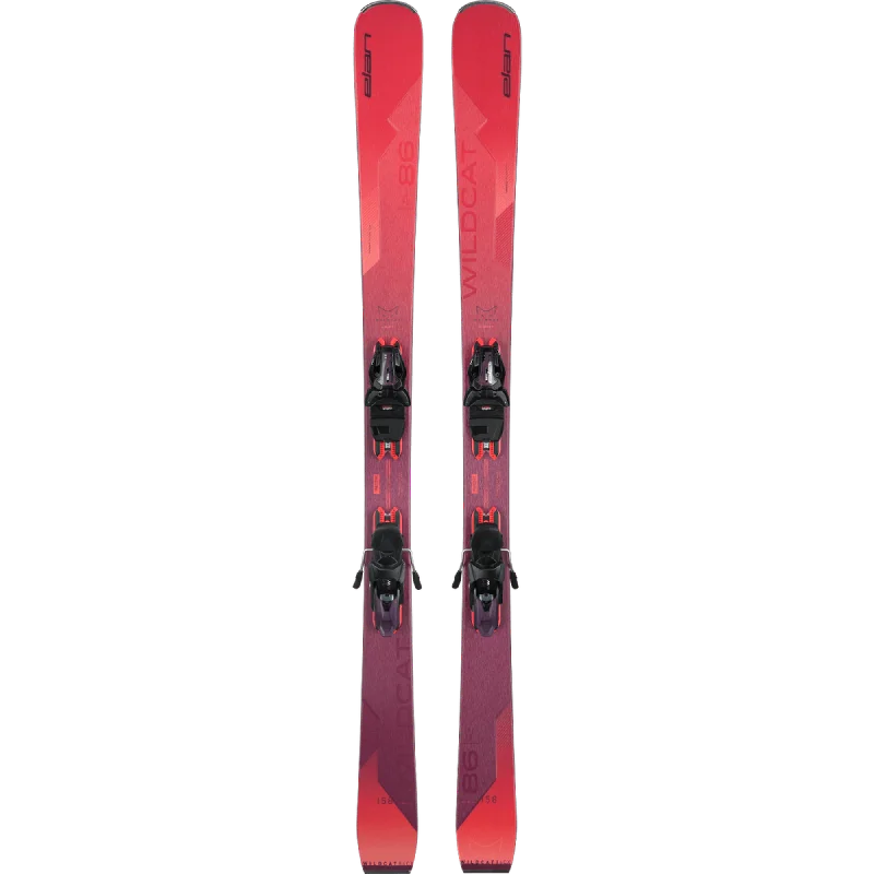 Skis with sleek edges-Elan 2024 WILDCAT 86 CX PS Ski + ELW 11.0 DB303020 Binding