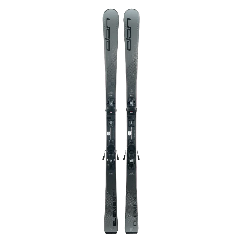 Lightweight skis for seniors-Elan ELEMENT 74 W LS Ski + EL 9.0 DB586018 Binding 2025