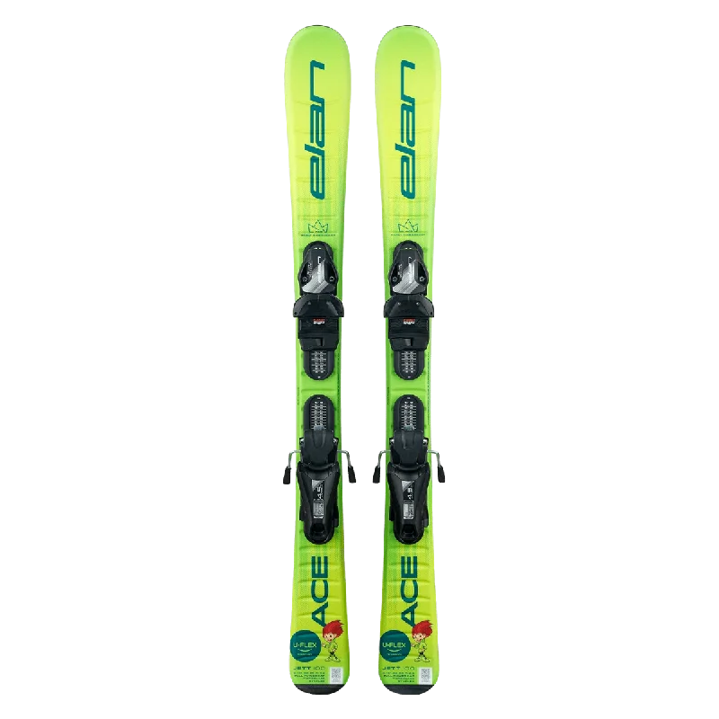 Lightweight skis for pros-Elan JETT JR SHIFT Ski + EL 4.5 DB929222 Binding 2025