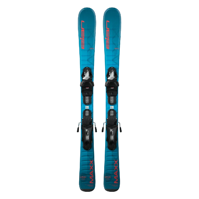 Durable skis for teens-Elan MAXX Junior Ski + EL 4.5 DB929222 Binding 2025