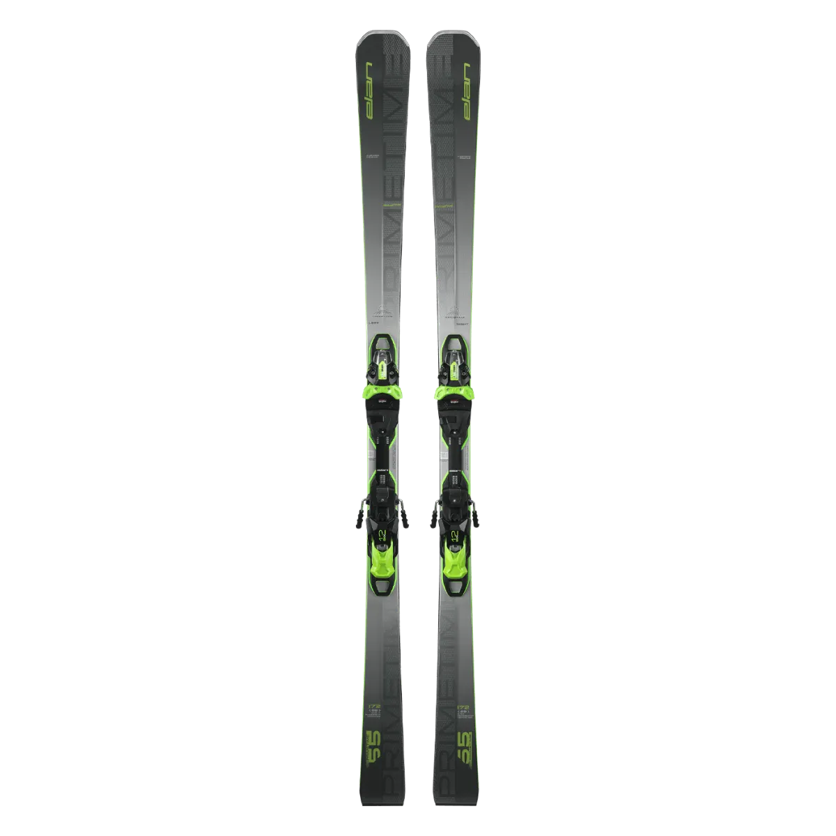 All-mountain skis for versatility-Elan PRIMETIME 55 FX Ski + EMX 12.0 DB192219 Binding 2025